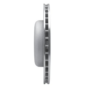 BMW 545I Brake Rotor (1) - Rear Left - R1 Concepts - Drilled & Slotted - Silver - `04-`10